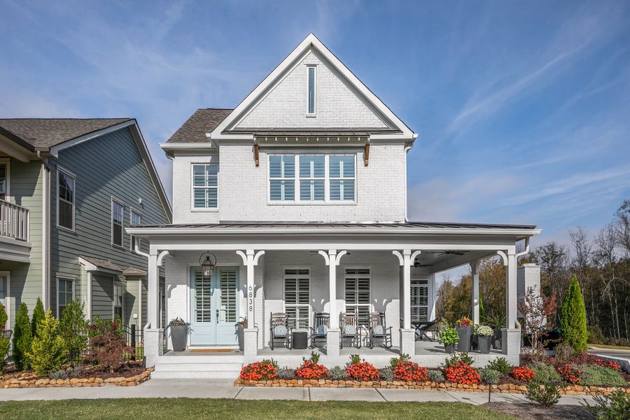 A showcase of a new construction home by Greentech Homes LLC, highlighting their design and quality (Image 6).