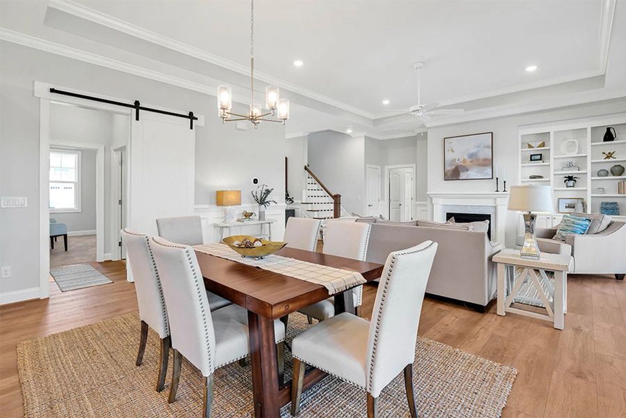 A showcase of a new construction home by Kent Homes, highlighting their design and quality (Image 10).