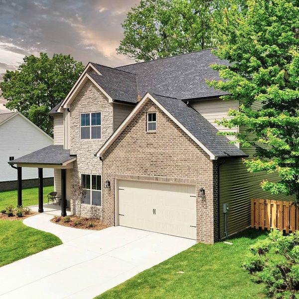 A showcase of a new construction home by Turner Homes, highlighting their design and quality (Image 19).