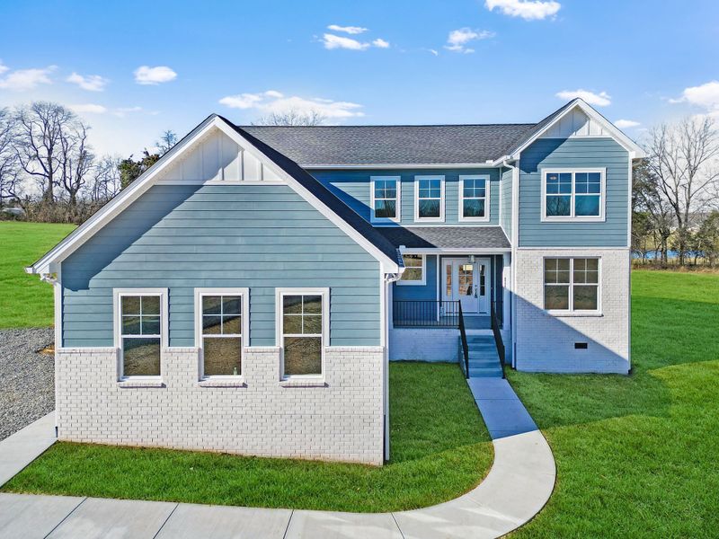 A showcase of a new construction home by Norfleet Builders, highlighting their design and quality (Image 7).