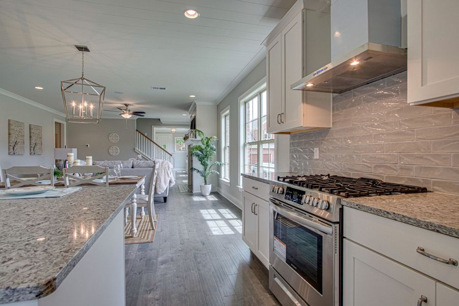 A showcase of a new construction home by Haven Builders, highlighting their design and quality (Image 6).