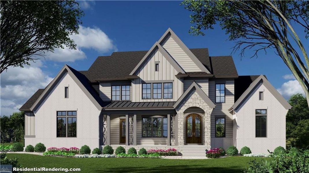 A showcase of a new construction home by Chathambilt Homes, highlighting their design and quality (Image 3).