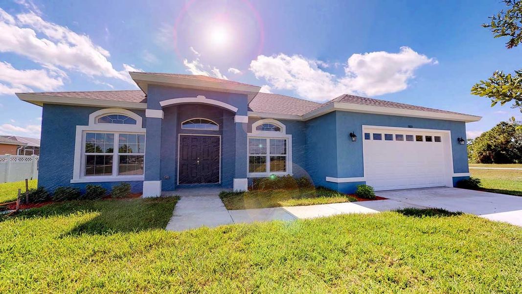 A showcase of a new construction home by Homecrete Homes, highlighting their design and quality (Image 4).