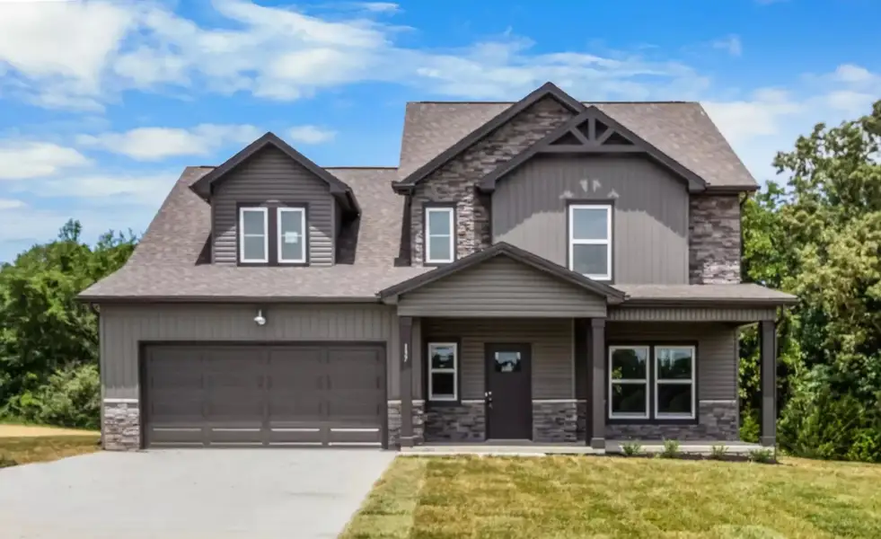 A showcase of a new construction home by Hawkins Homes LLC, highlighting their design and quality (Image 1). A showcase of a new construction home by Hawkins Homes LLC, highlighting their design and quality (Image 1).