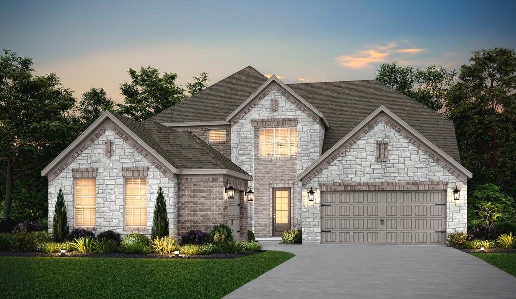 A showcase of a new construction home by Land Tejas, highlighting their design and quality (Image 3).