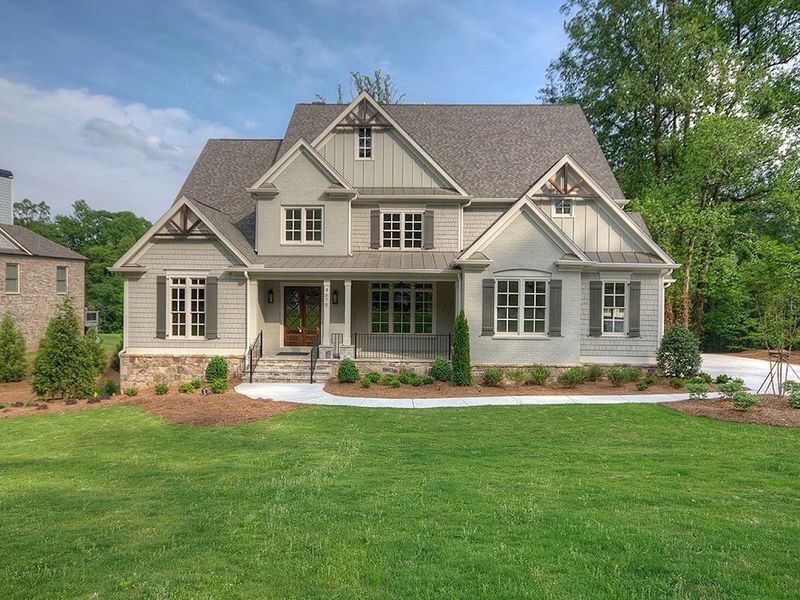 A showcase of a new construction home by Domain Custom Homes, highlighting their design and quality (Image 8).