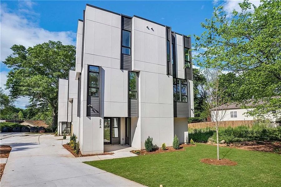 A showcase of a new construction home by Domain Custom Homes, highlighting their design and quality (Image 7).