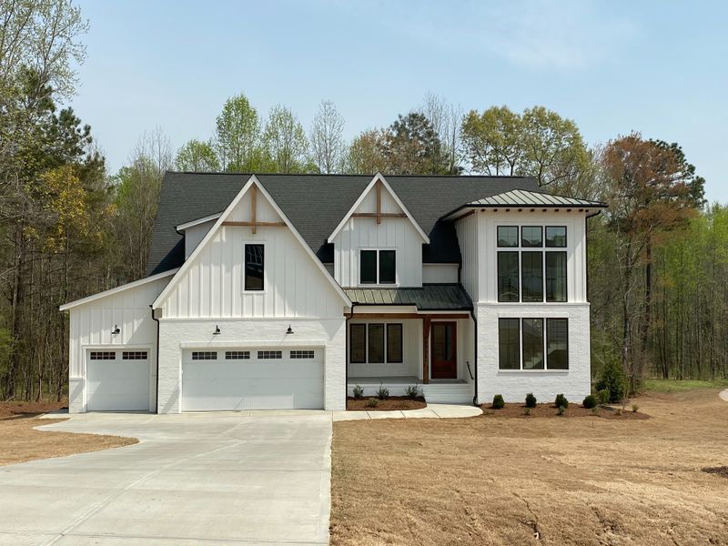 A showcase of a new construction home by Tobin Construction, highlighting their design and quality (Image 1).