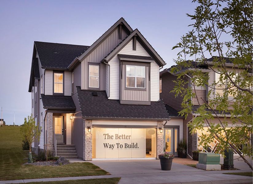 A showcase of a new construction home by Shane Homes, highlighting their design and quality (Image 3).