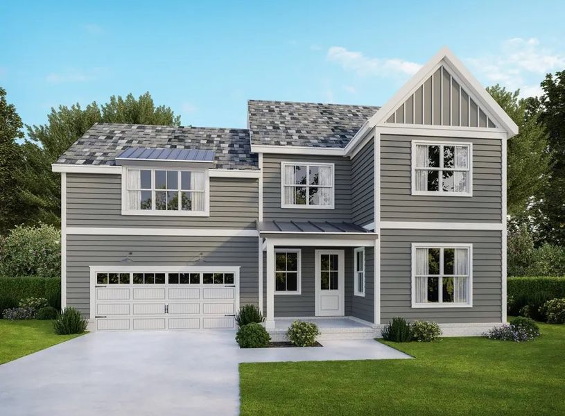 A showcase of a new construction home by Harpeth Valley Homes, highlighting their design and quality (Image 3).