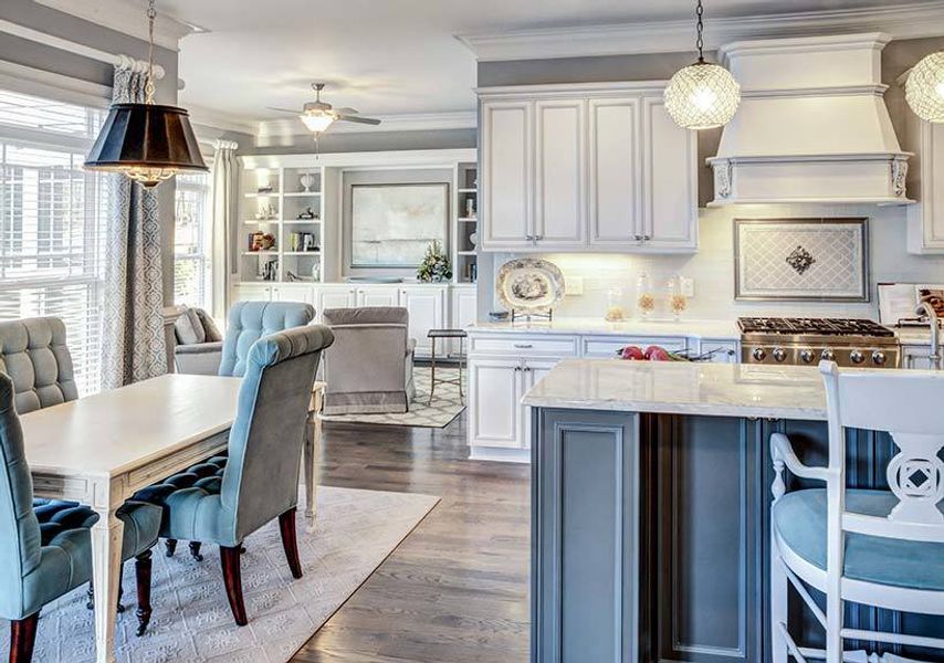 A showcase of a new construction home by Wardson Construction, highlighting their design and quality (Image 4).