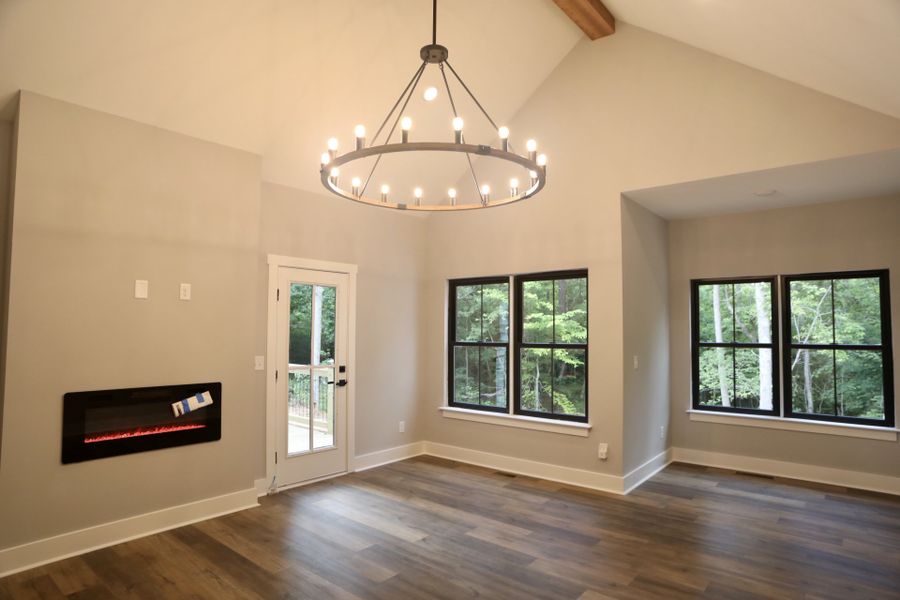 A showcase of a new construction home by Lanier Home Builders, highlighting their design and quality (Image 3).