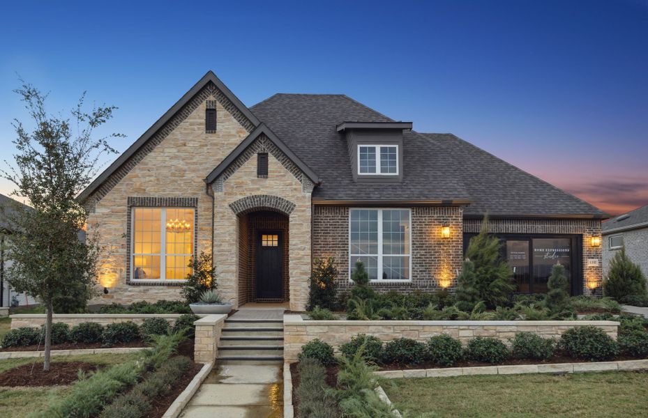 A showcase of a new construction home by NVR, Inc., highlighting their design and quality (Image 1).