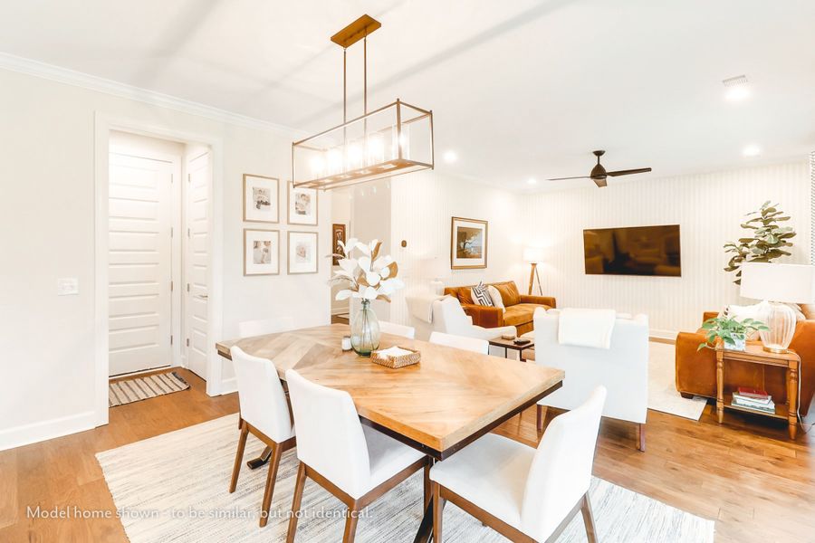 A showcase of a new construction home by Smith Family Homes, highlighting their design and quality (Image 9).