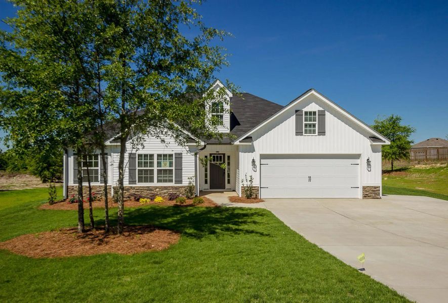 A showcase of a new construction home by Designer Homes of Georgia, highlighting their design and quality (Image 2). A showcase of a new construction home by Designer Homes of Georgia, highlighting their design and quality (Image 2).