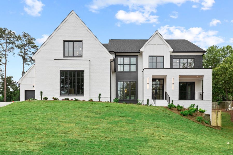 A showcase of a new construction home by Dorri Homes, highlighting their design and quality (Image 3).