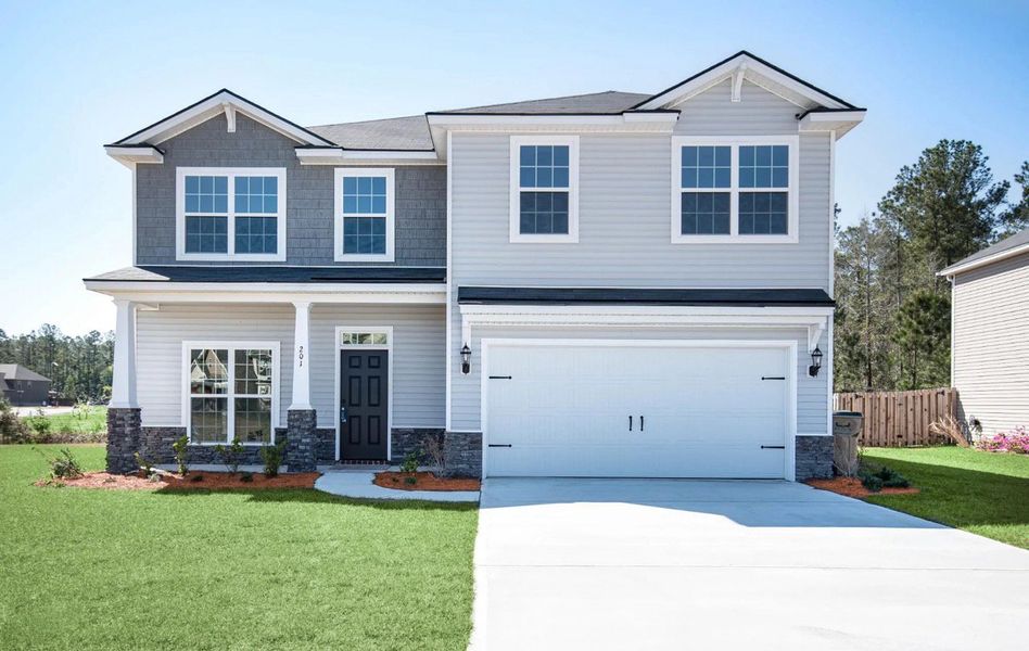 A showcase of a new construction home by Ernest Homes, highlighting their design and quality (Image 5).