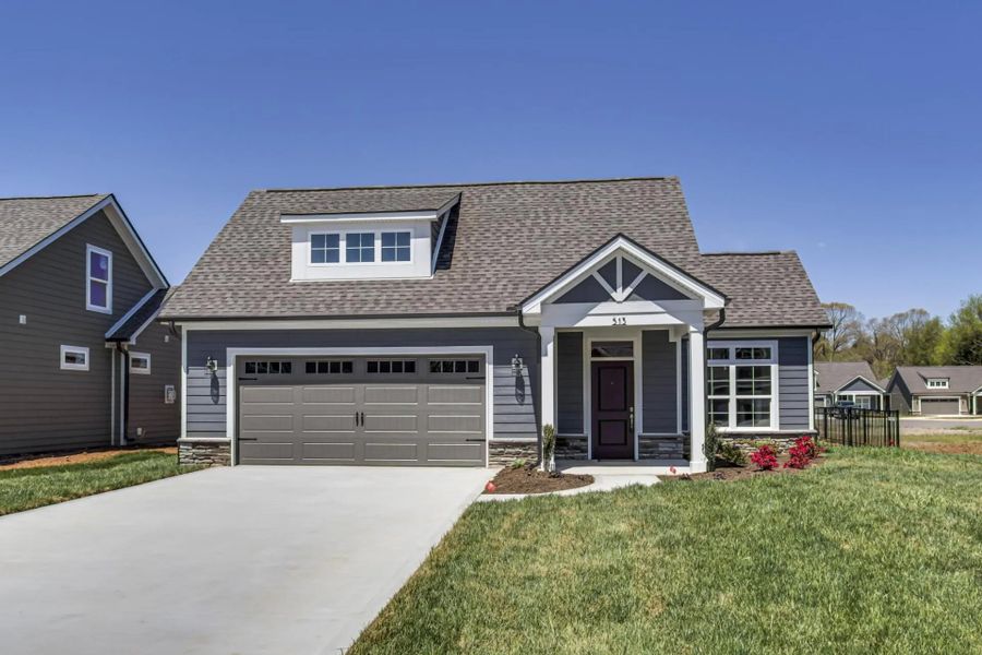A showcase of a new construction home by Cook Bros. Homes, highlighting their design and quality (Image 7).