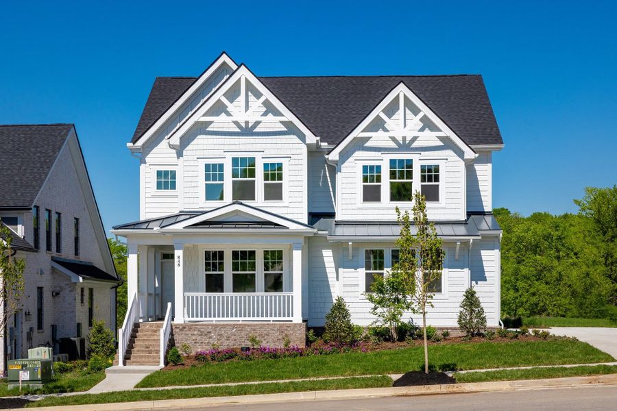 A showcase of a new construction home by Schell Brothers, LLC, highlighting their design and quality (Image 7). A showcase of a new construction home by Schell Brothers, LLC, highlighting their design and quality (Image 7).