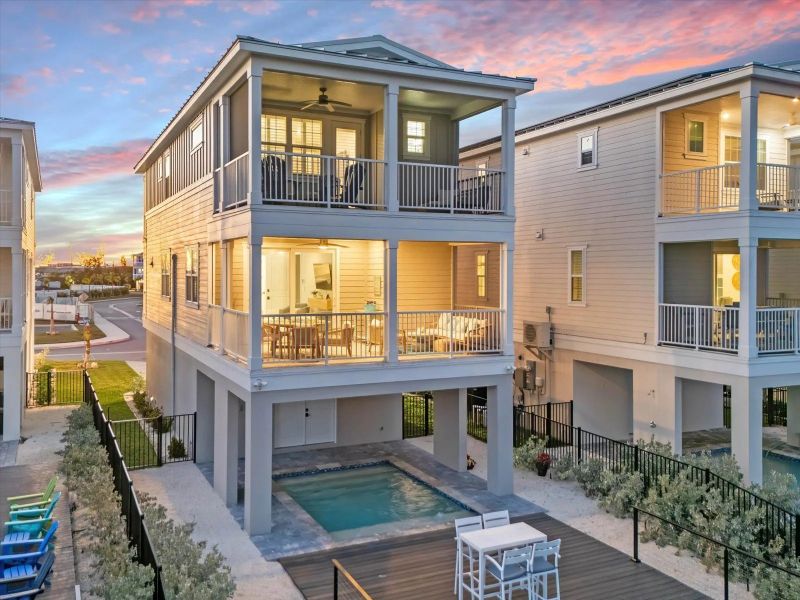 A showcase of a new construction home by Pearl Homes, highlighting their design and quality (Image 4).