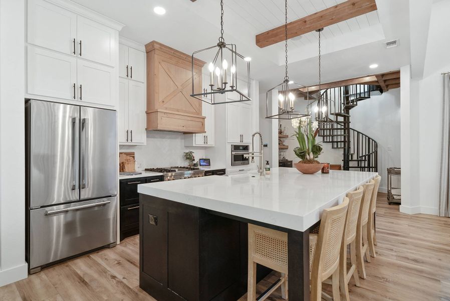 A showcase of a new construction home by Bourn Custom Homes, highlighting their design and quality (Image 8).