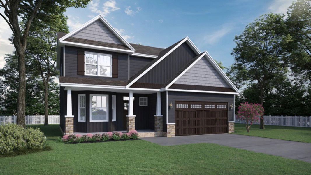 A showcase of a new construction home by SK Builders, highlighting their design and quality (Image 4). A showcase of a new construction home by SK Builders, highlighting their design and quality (Image 4).