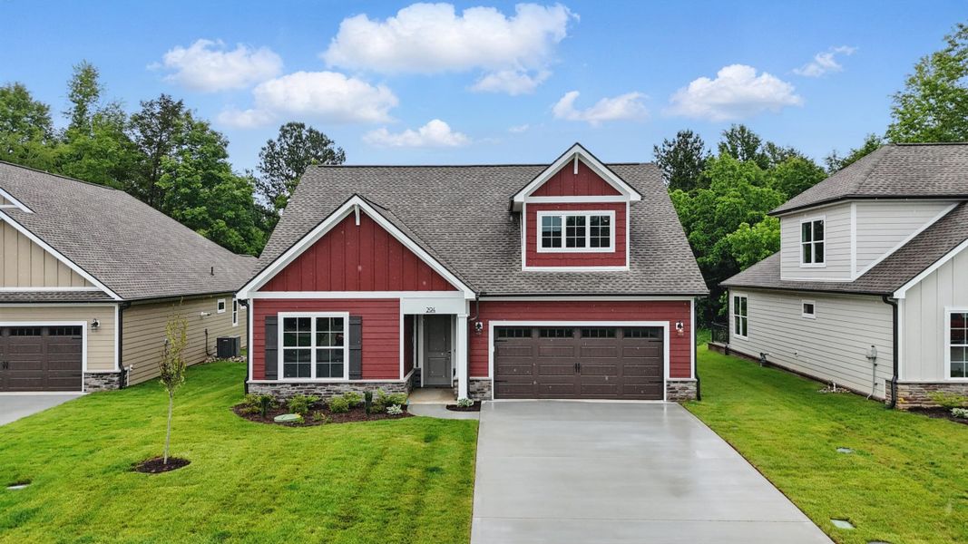 A showcase of a new construction home by Cook Bros. Homes, highlighting their design and quality (Image 2).