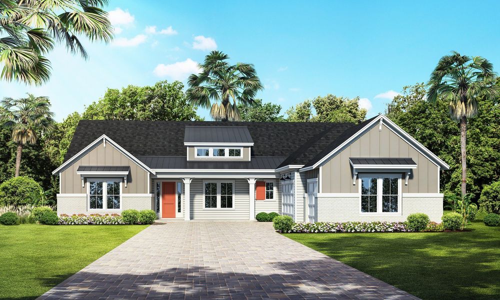 A showcase of a new construction home by Tidewater Homes, highlighting their design and quality (Image 3).