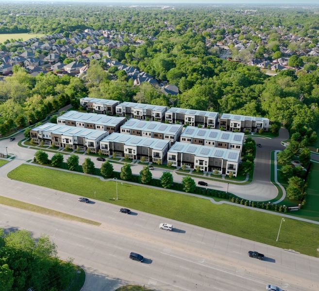 A showcase of a new construction home by The New Modern Home, highlighting their design and quality (Image 2).