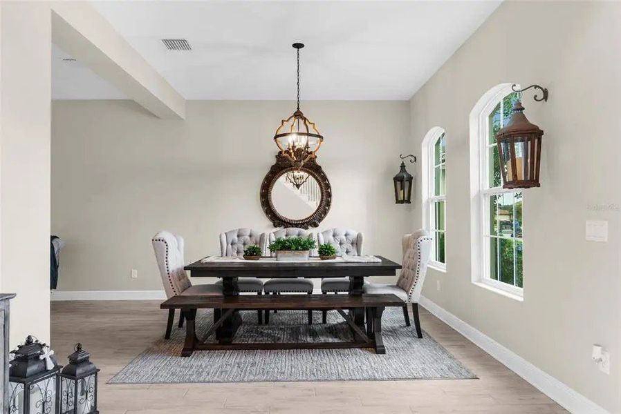 A showcase of a new construction home by Bering Homes, highlighting their design and quality (Image 9).