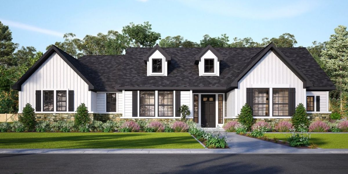 A showcase of a new construction home by Precision Homes, highlighting their design and quality (Image 5).