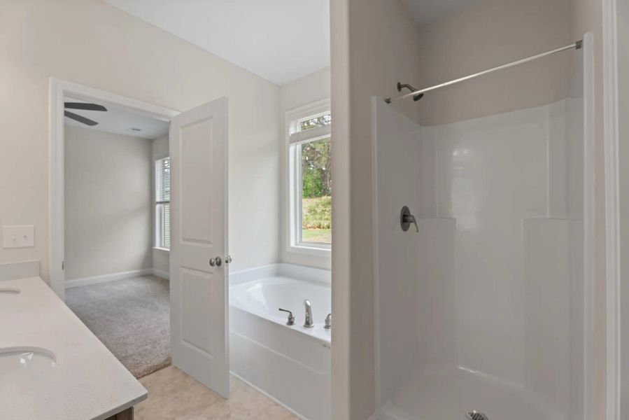 A showcase of a new construction home by SK Builders, highlighting their design and quality (Image 16). A showcase of a new construction home by SK Builders, highlighting their design and quality (Image 16).