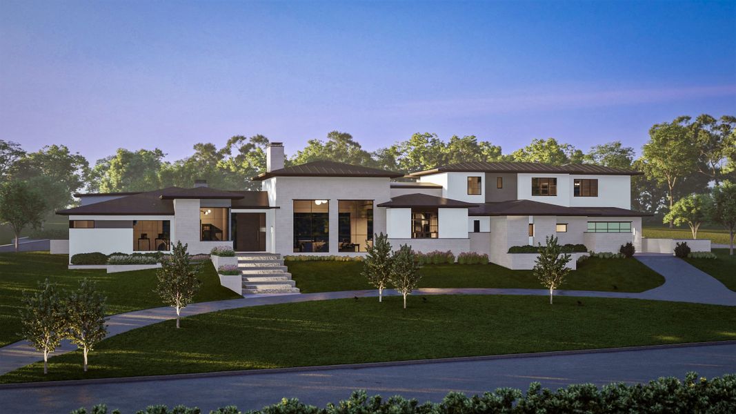 A showcase of a new construction home by TIPLER Luxury Homes, highlighting their design and quality (Image 1).