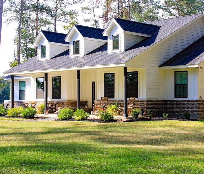 A showcase of a new construction home by Precision Homes, highlighting their design and quality (Image 2).