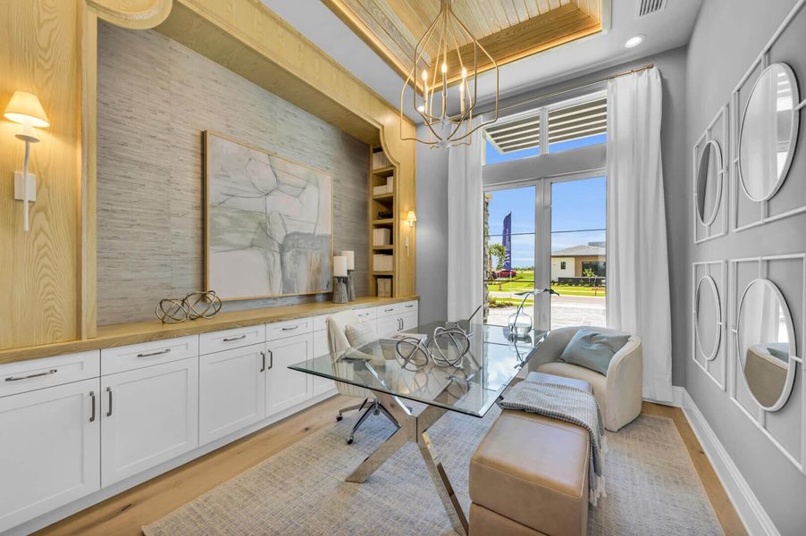 A showcase of a new construction home by Lee Wetherington Homes, highlighting their design and quality (Image 6).