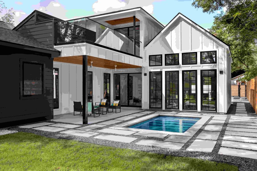 A showcase of a new construction home by CKN Capital Group LLC, highlighting their design and quality (Image 6).