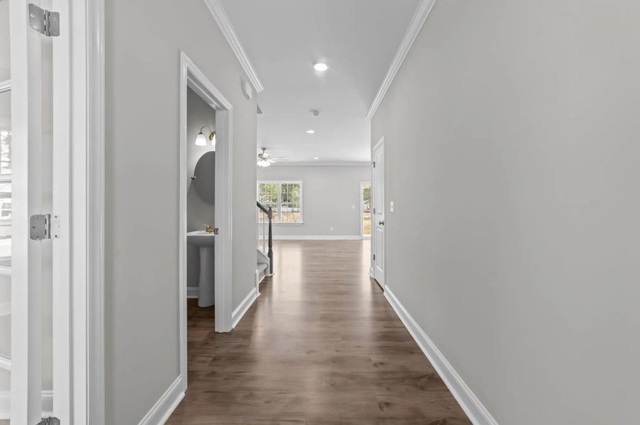 A showcase of a new construction home by Bill Clark Homes, highlighting their design and quality (Image 4).