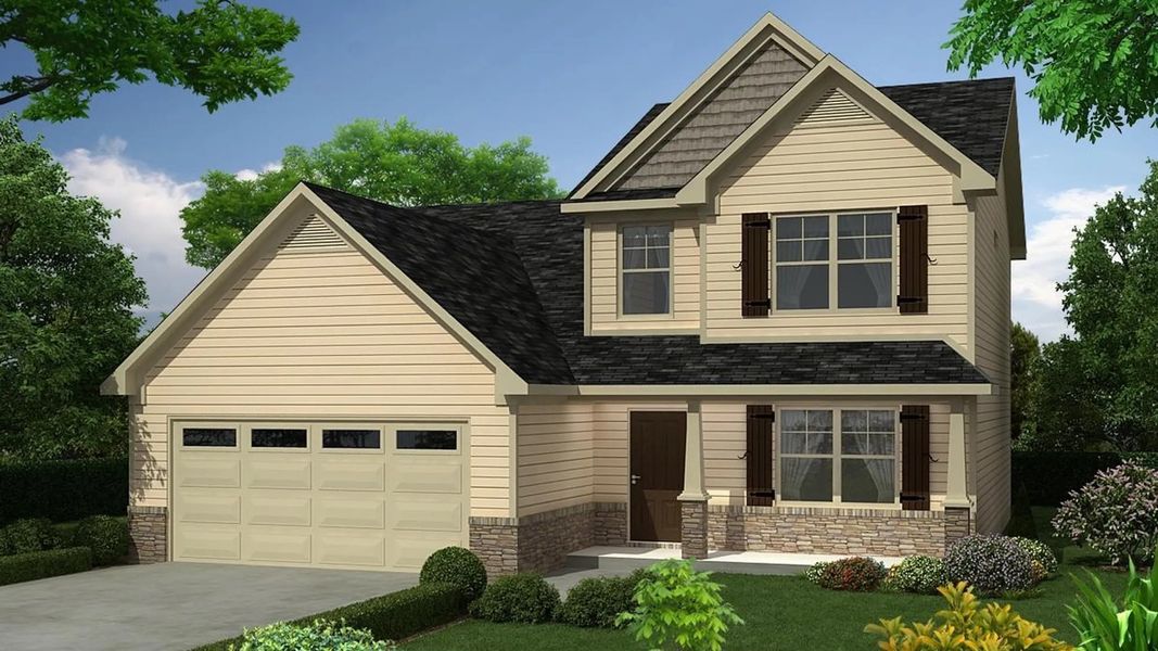 A showcase of a new construction home by Ole South, highlighting their design and quality (Image 3). A showcase of a new construction home by Ole South, highlighting their design and quality (Image 3).