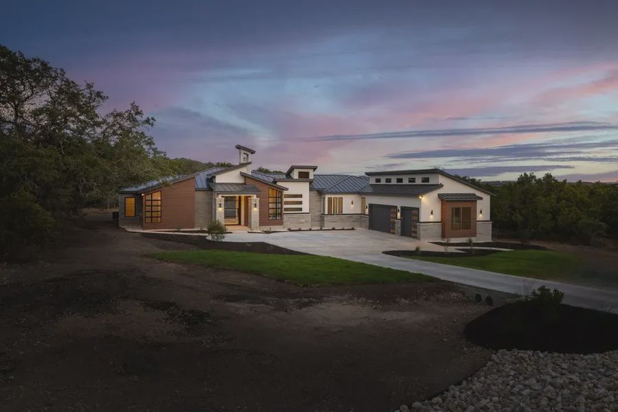 A showcase of a new construction home by KC Custom Homes, highlighting their design and quality (Image 2).