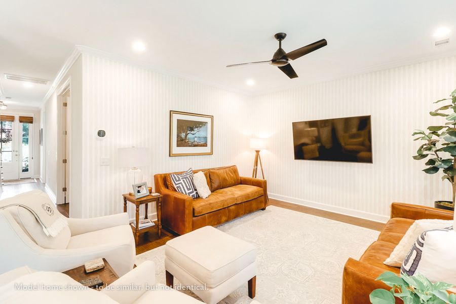 A showcase of a new construction home by Smith Family Homes, highlighting their design and quality (Image 10).