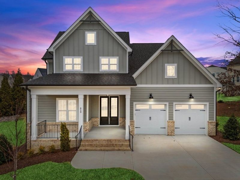 A showcase of a new construction home by ICG Homes, highlighting their design and quality (Image 7).