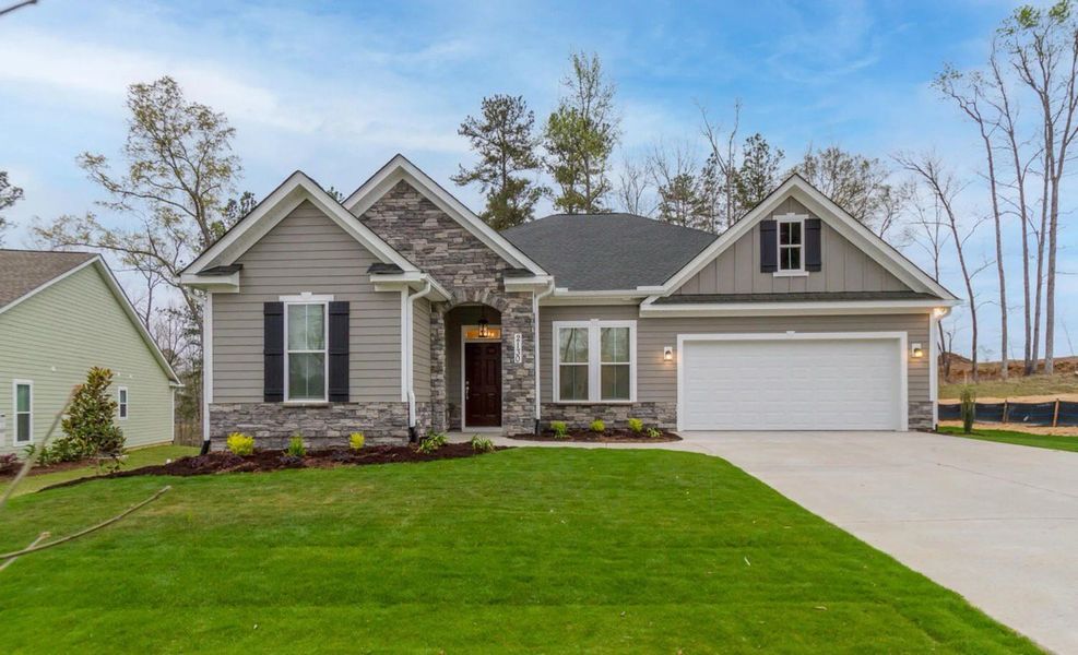 A showcase of a new construction home by Ivey Homes, highlighting their design and quality (Image 11).