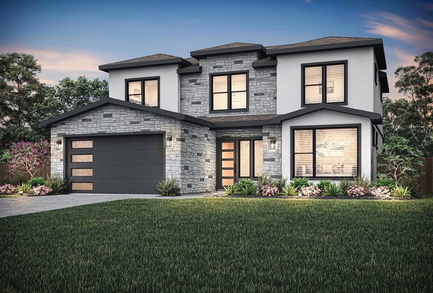 A showcase of a new construction home by Land Tejas, highlighting their design and quality (Image 7).