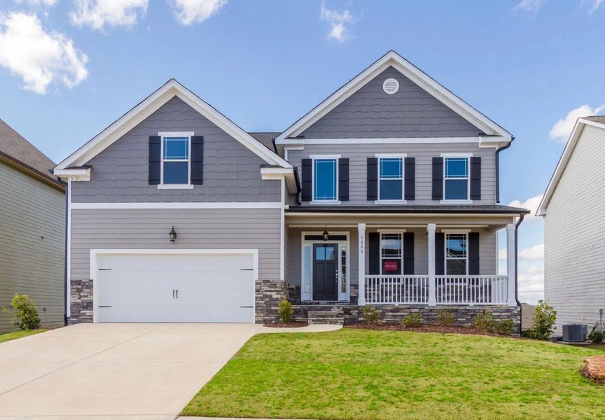 A showcase of a new construction home by Ivey Homes, highlighting their design and quality (Image 8).