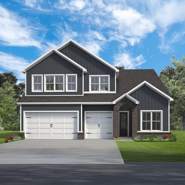 A showcase of a new construction home by Turner Homes, highlighting their design and quality (Image 9).