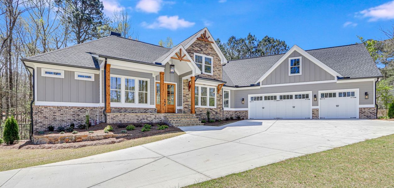 A showcase of a new construction home by Samples Residential, highlighting their design and quality (Image 1).