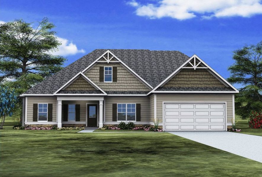 A showcase of a new construction home by David Lindsey Homes, highlighting their design and quality (Image 3). A showcase of a new construction home by David Lindsey Homes, highlighting their design and quality (Image 3).