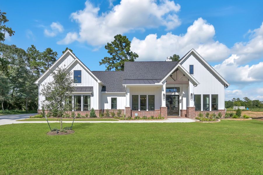 A showcase of a new construction home by Precision Homes, highlighting their design and quality (Image 1).