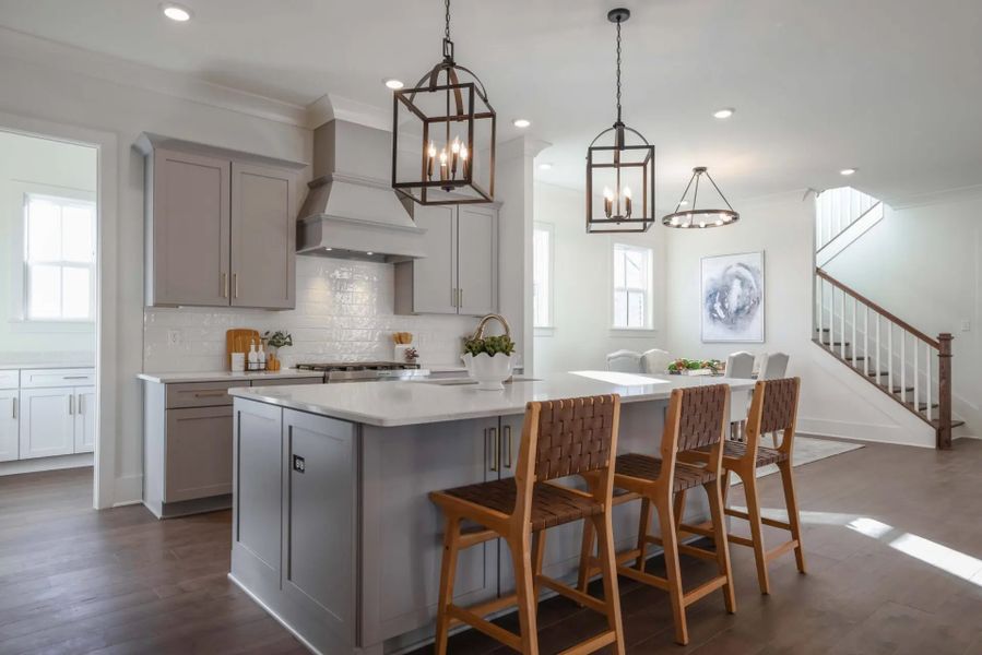 A showcase of a new construction home by Harpeth Valley Homes, highlighting their design and quality (Image 7).