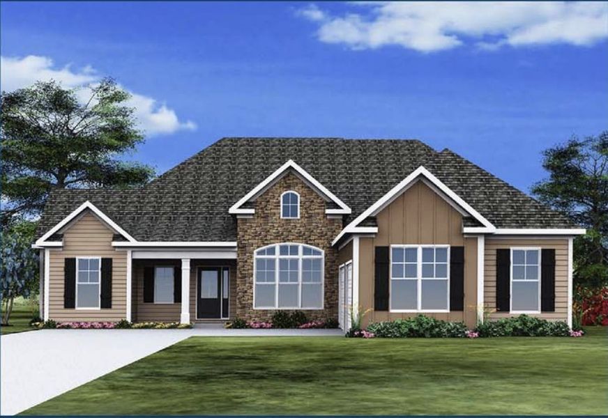 A showcase of a new construction home by David Lindsey Homes, highlighting their design and quality (Image 5). A showcase of a new construction home by David Lindsey Homes, highlighting their design and quality (Image 5).